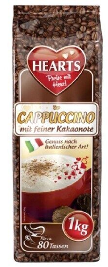 Hearts kapučīno ar maigu kakao piegaršu, 1000 g